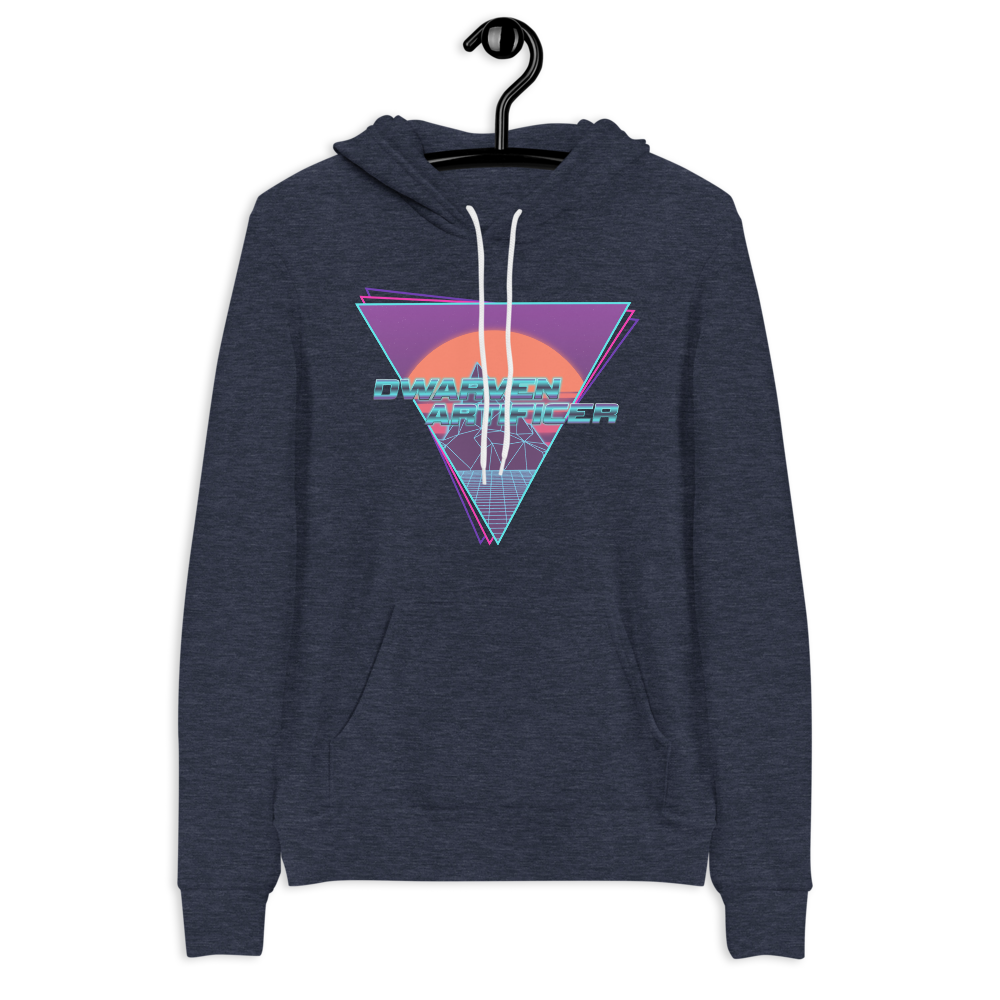 CyberDwarf Sunset - Unisex hoodie