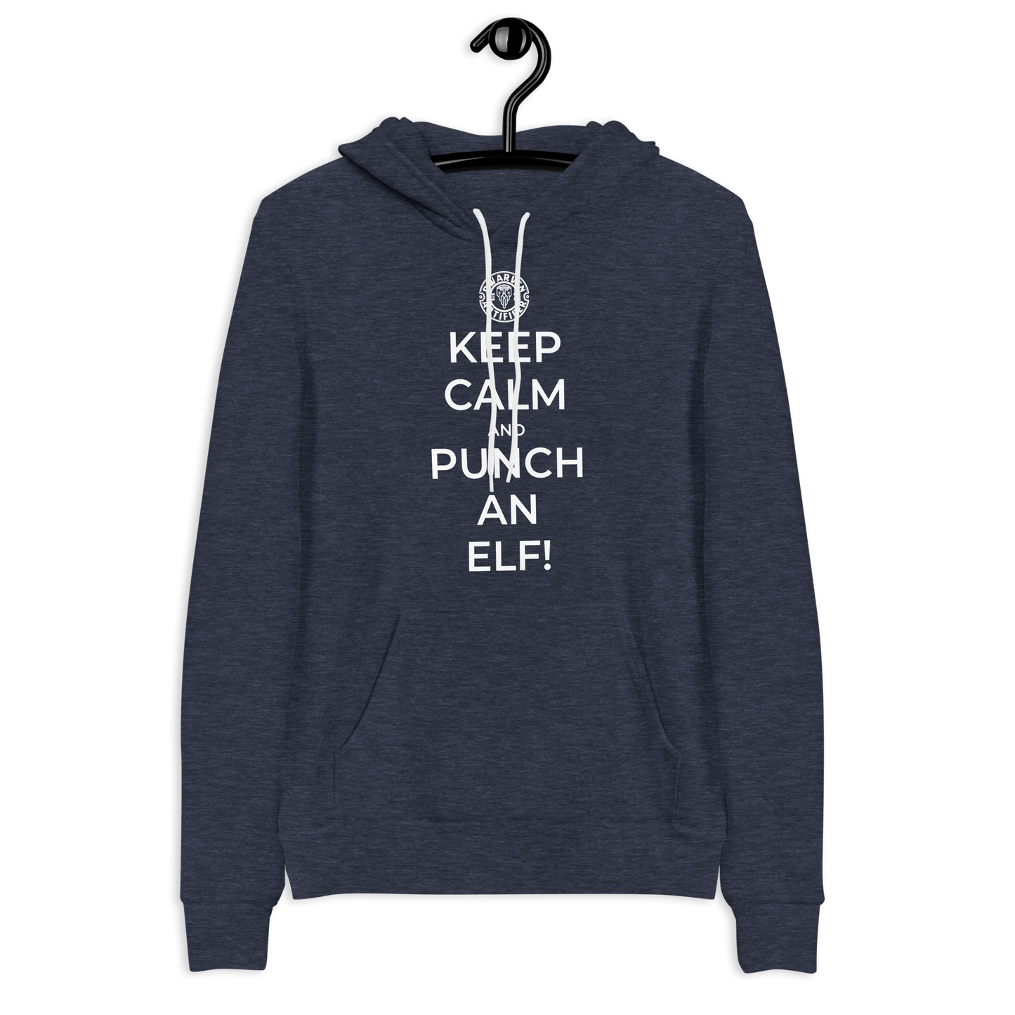 Keep Calm And Punch An Elf - Unisex hoodie