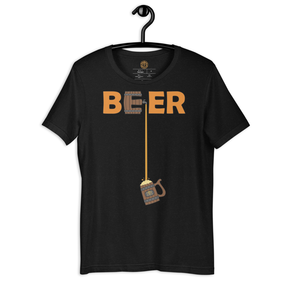 BEER - Short-sleeve unisex t-shirt