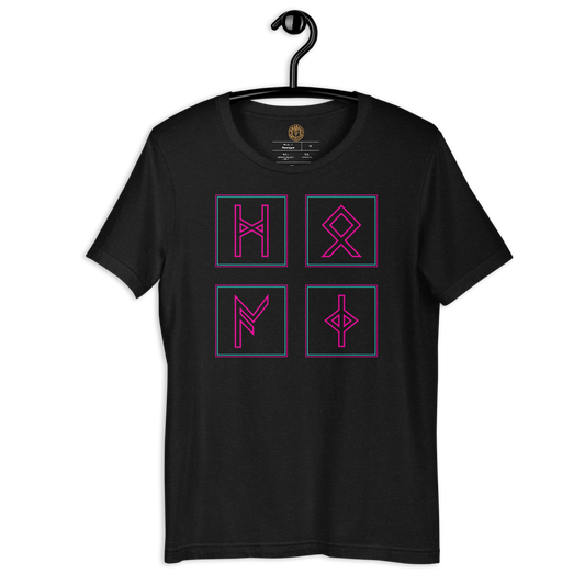 Runic Squares - Short-Sleeve Unisex T-Shirt