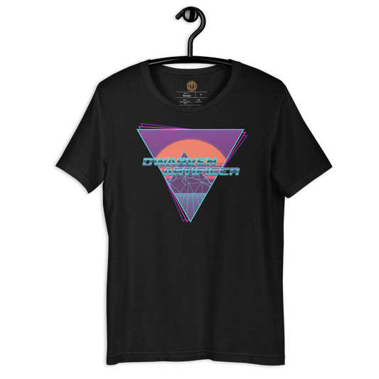 CyberDwarf Sunset - Short-Sleeve Unisex T-Shirt