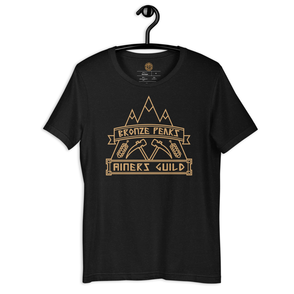 Bronze Peaks Mining Guild - Short-Sleeve Unisex T-Shirt