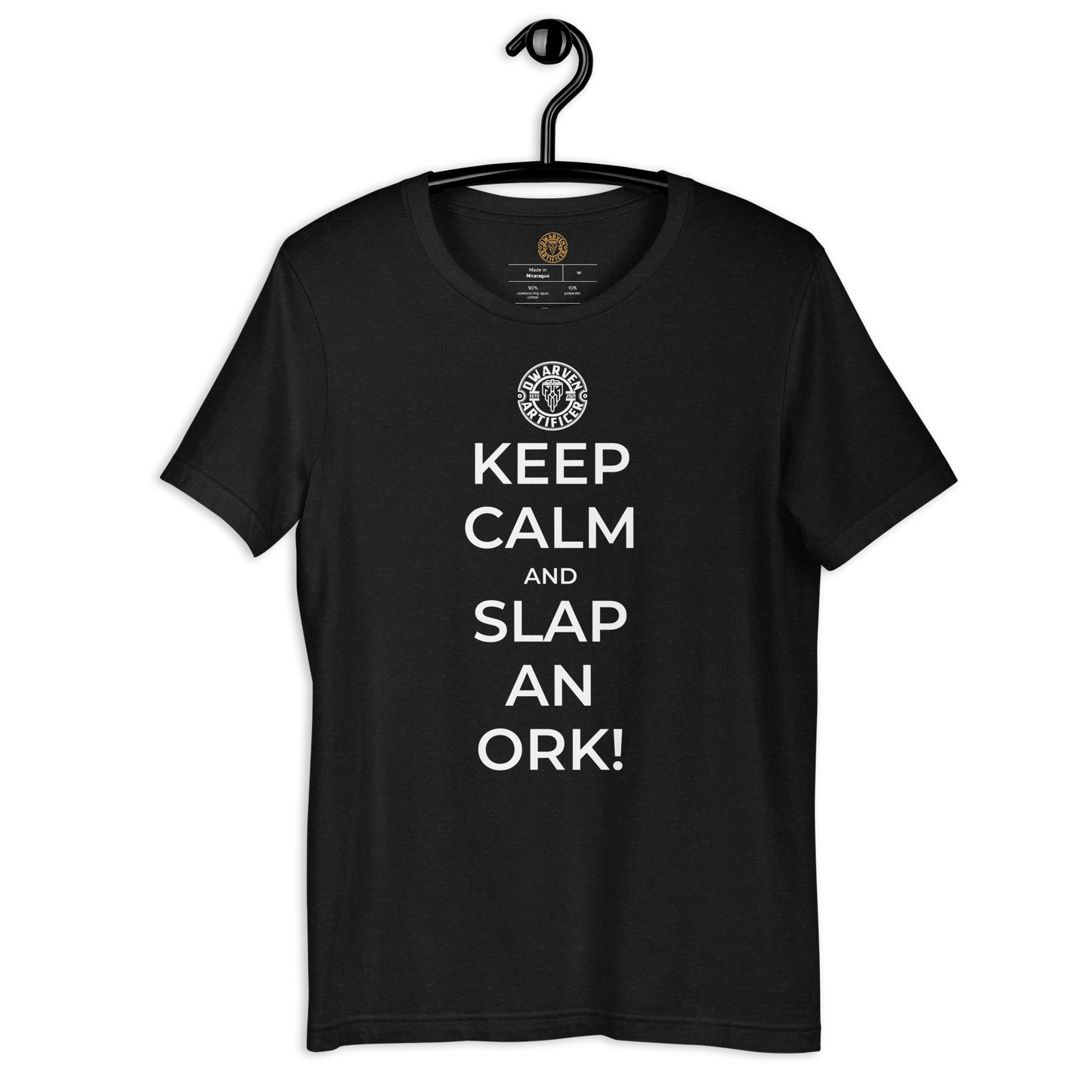 Keep Calm And Slap An Ork - Short Sleeve Unisex t-Shirt