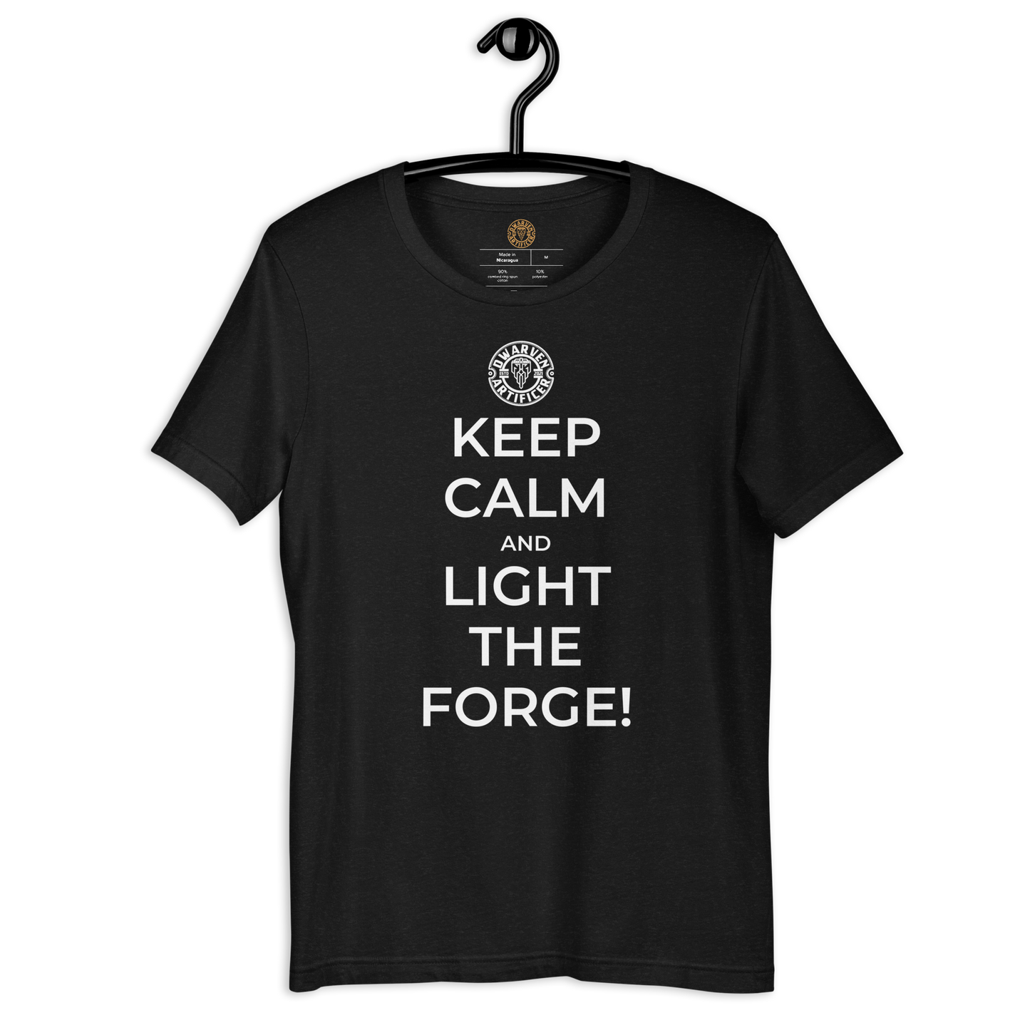 Keep Calm And Light The Forge - Short Sleeve Unisex t-Shirt