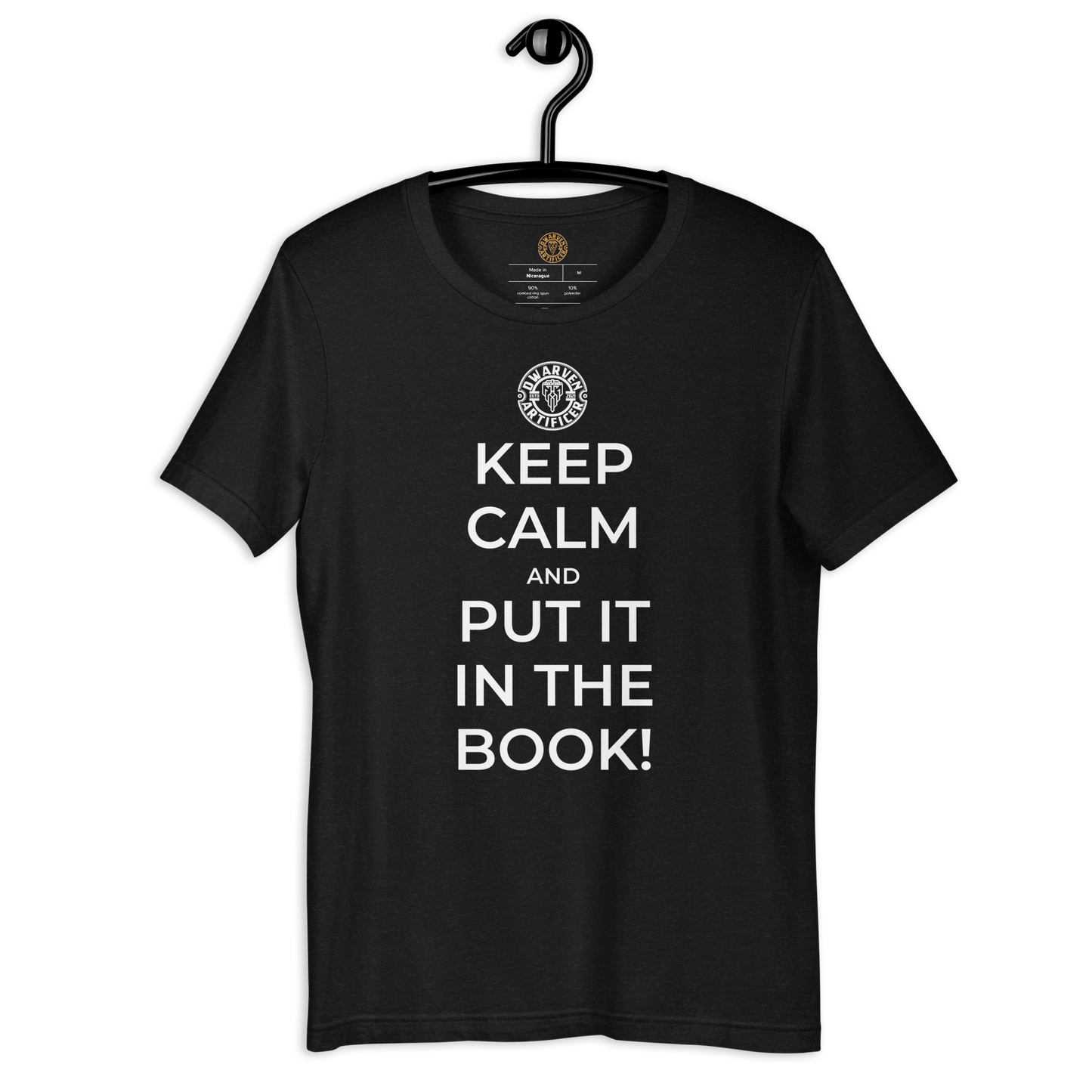 Keep Calm And Put It In The Book - Short Sleeve Unisex t-Shirt