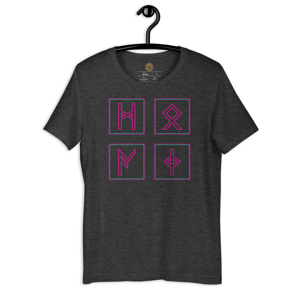 Runic Squares - Short-Sleeve Unisex T-Shirt