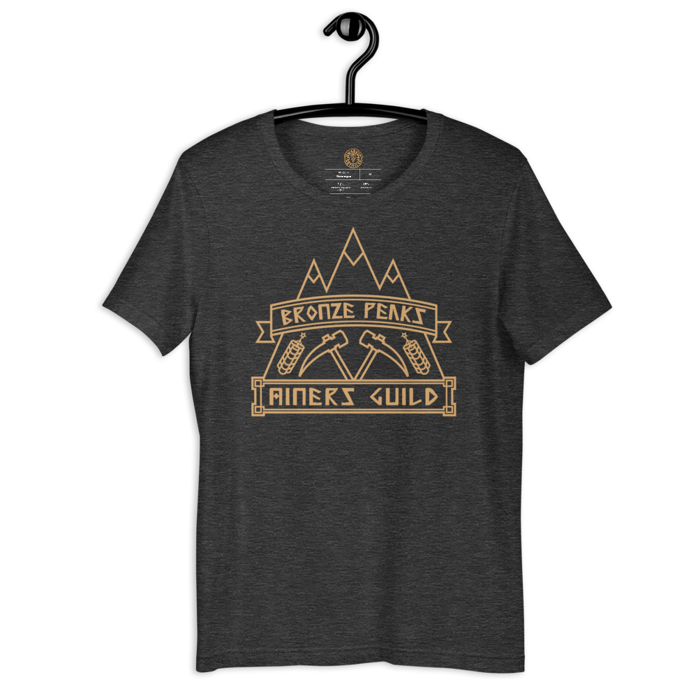 Bronze Peaks Mining Guild - Short-Sleeve Unisex T-Shirt