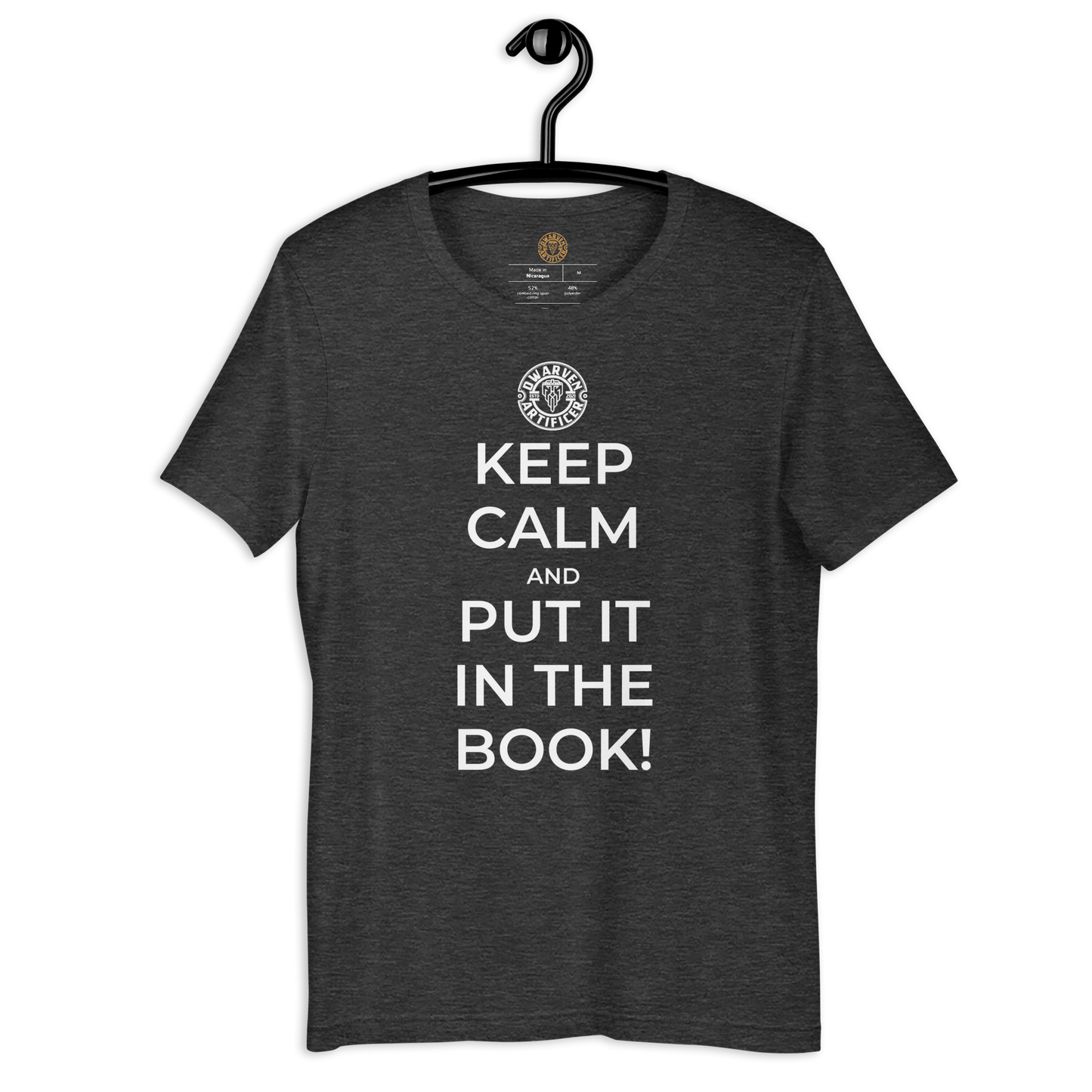 Keep Calm And Put It In The Book - Short Sleeve Unisex t-Shirt