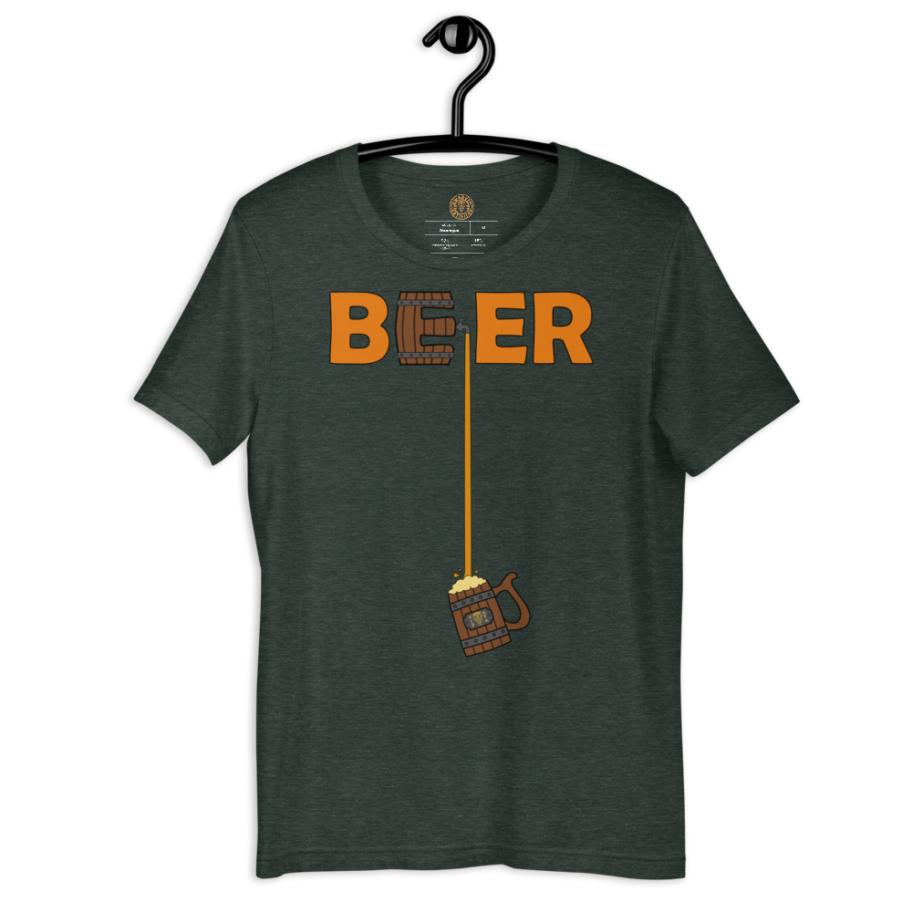 BEER - Short-sleeve unisex t-shirt