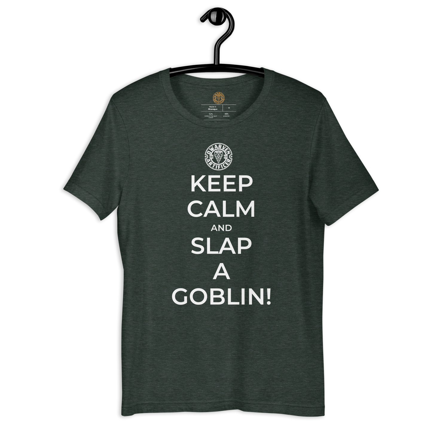 Keep Calm And Slap A Goblin - Unisex t-shirt