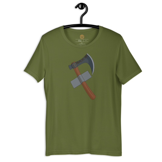 Conceptualist Axe - Short-Sleeve Unisex T-Shirt