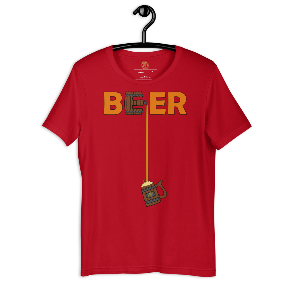 BEER - Short-sleeve unisex t-shirt