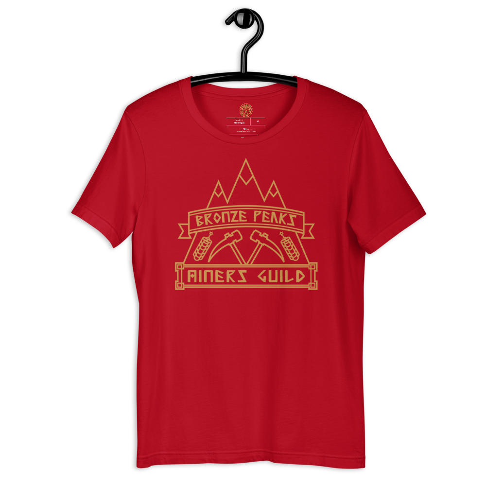 Bronze Peaks Mining Guild - Short-Sleeve Unisex T-Shirt