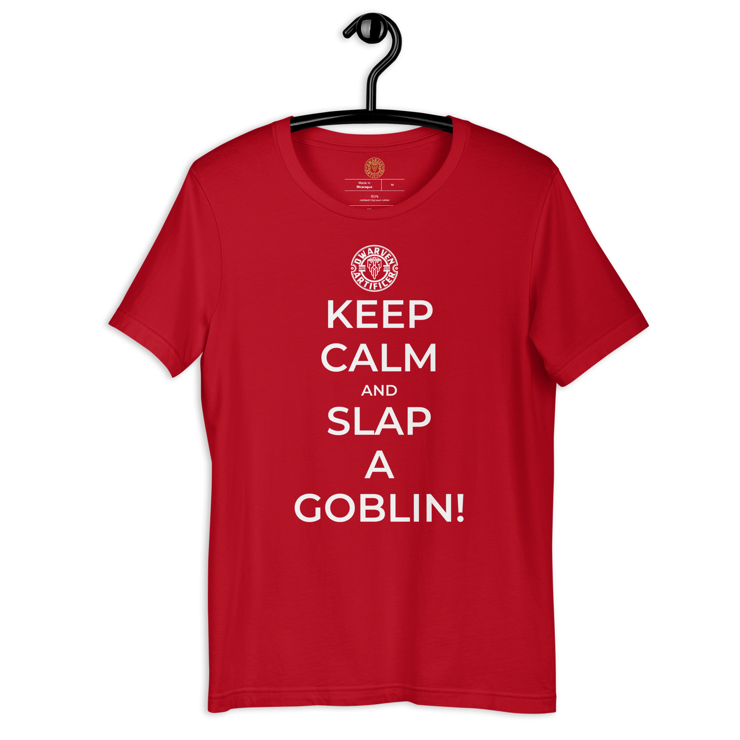 Keep Calm And Slap A Goblin - Unisex t-shirt